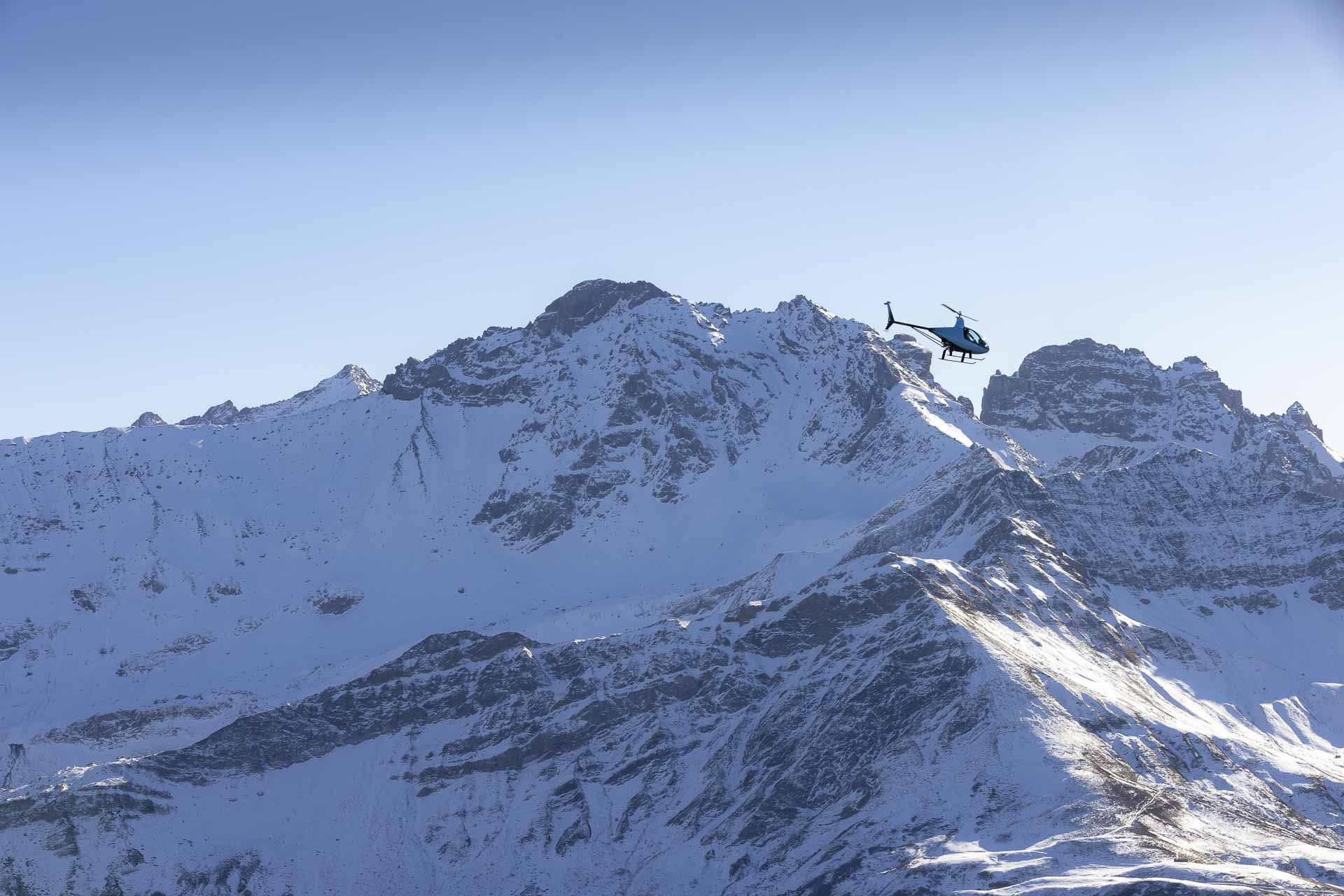 Baptême de l'air en hélicoptère Lac des Alpes - Annecy - Mont-Blanc